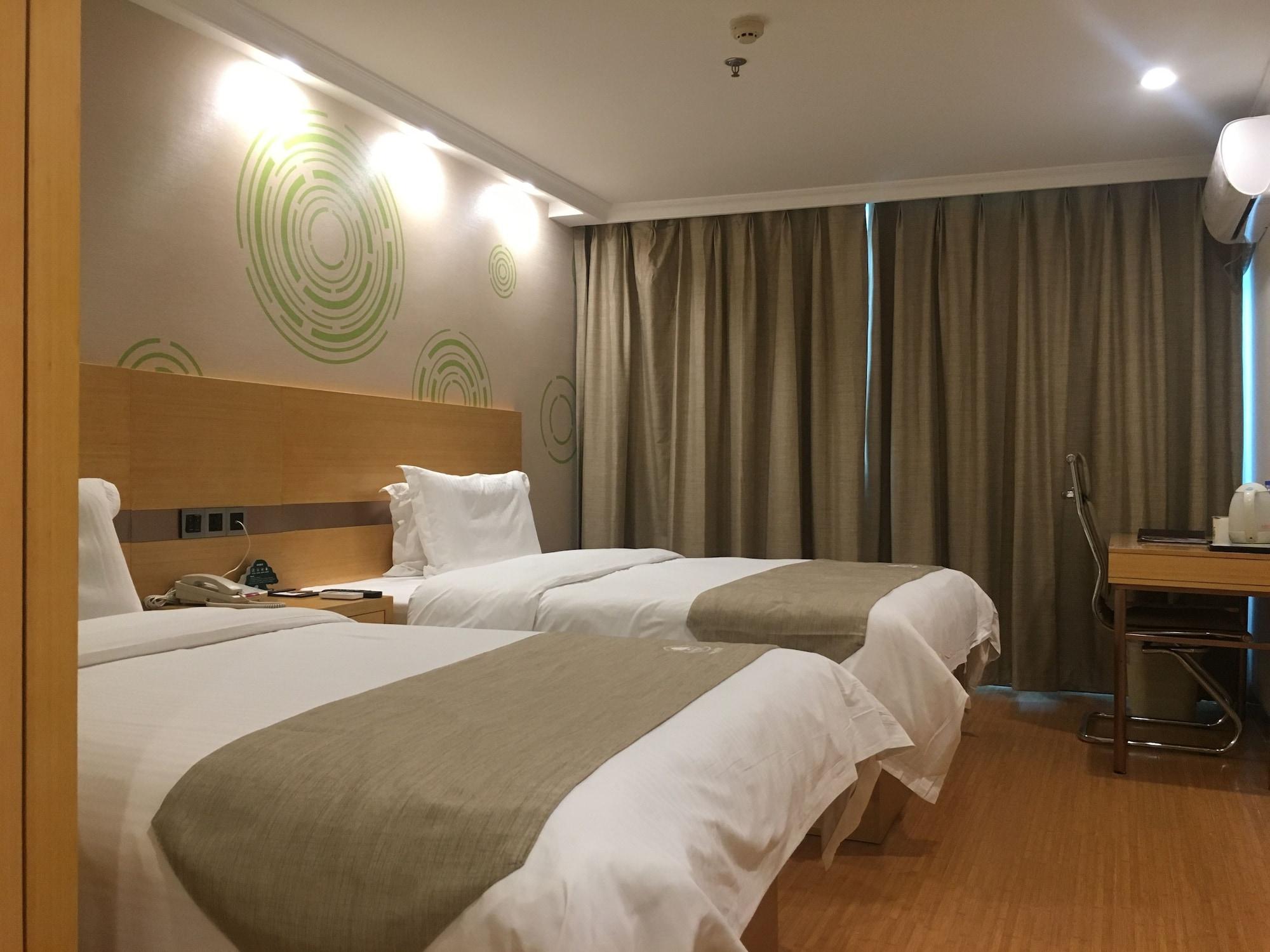 Greentree Inn Shanghai Hongqiao Airport Apartment Hotel מראה חיצוני תמונה