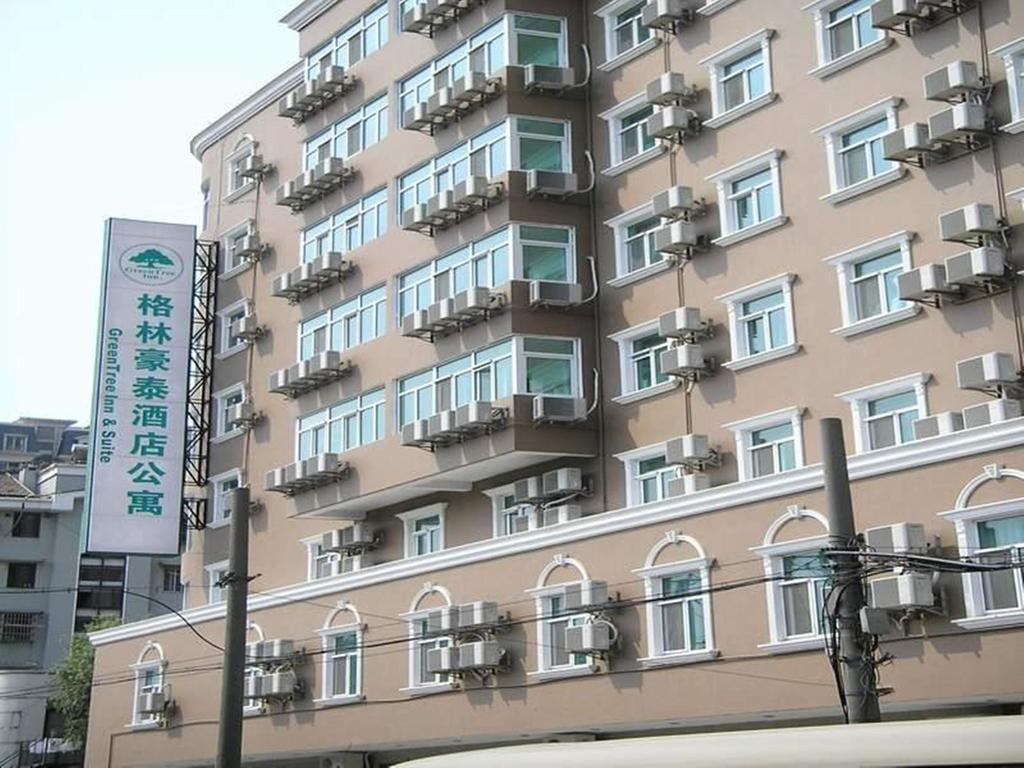 Greentree Inn Shanghai Hongqiao Airport Apartment Hotel מראה חיצוני תמונה